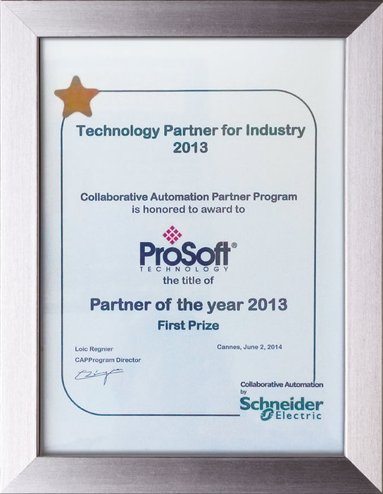 Schneider Electric tarafından verilen ‘’Yılın Partneri’’ ödülü Prosoft Technology’nin - Lauren